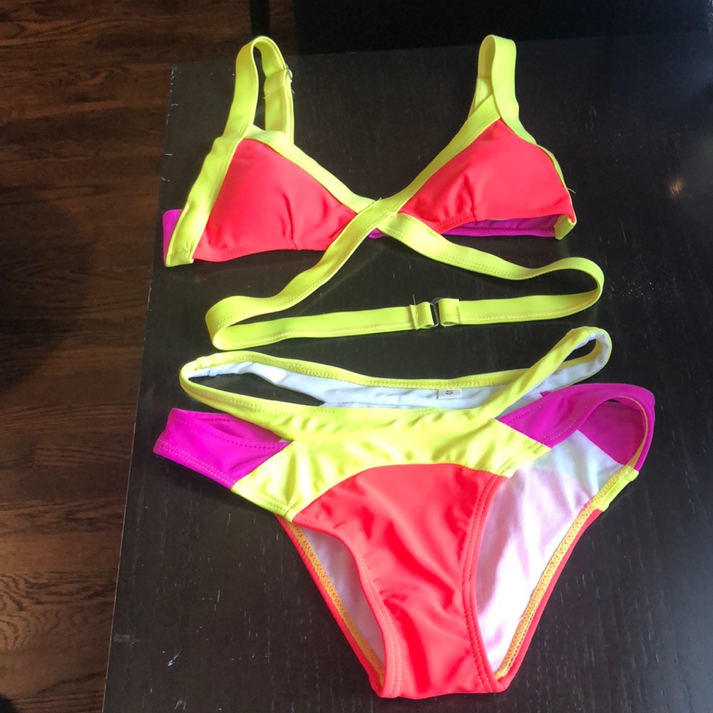 Neon bikini